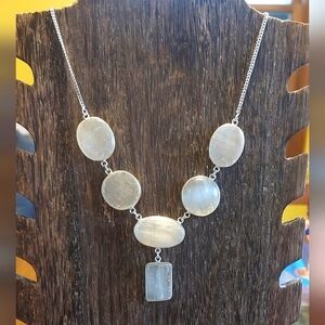 Selenite Statement Necklace